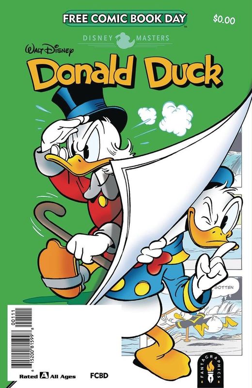 FCBD 2022 DISNEY MASTERS DONALD DUCK & CO SPECIAL