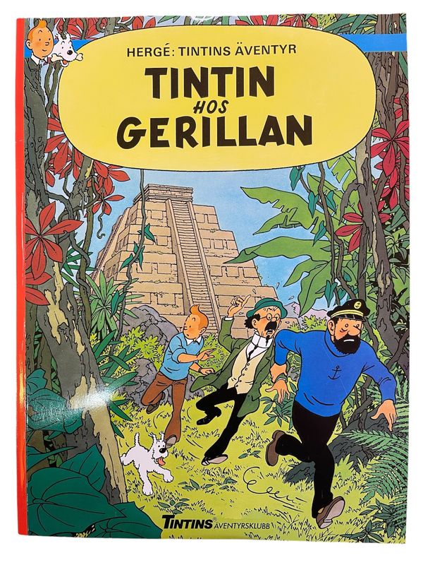 Tintins Äventyr Tintin hos gerillan SC