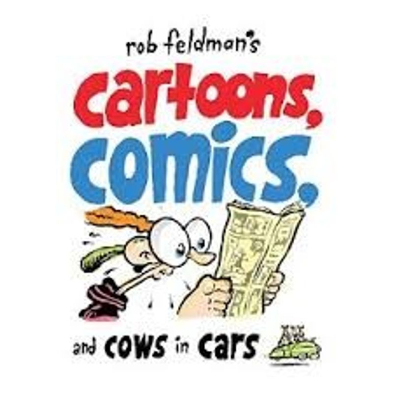 ROB FELDMAN´S CARTOONS, COMICS HC Australiensk serie!