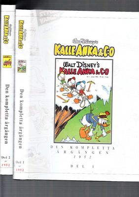 Kalle Anka & Co den Kompletta årg. 1952 HC del 1