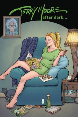TERRY MOORE AFTER DARK ART BOOK SC