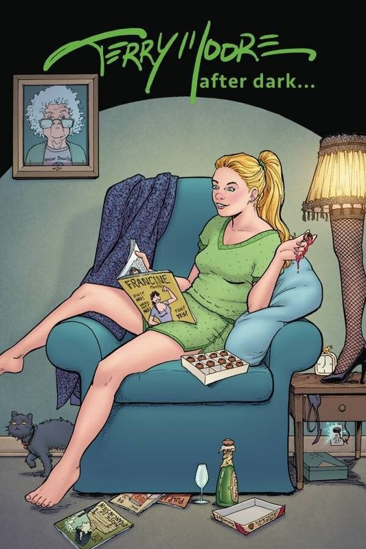 TERRY MOORE AFTER DARK ART BOOK SC