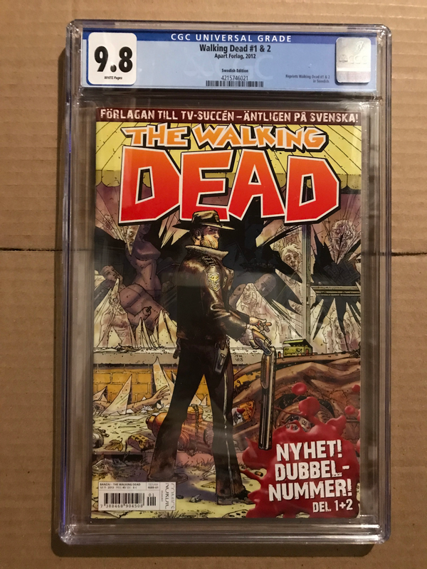 CGC 9,8 THE WALKING DEAD 2013 NR 1