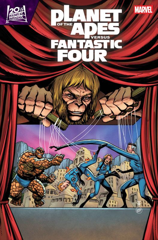 PLANET OF THE APES VS. FANTASTIC FOUR #3 MARCUS TO HOMAGE VARIANT