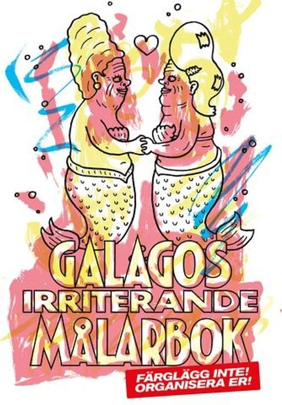 Galagos irriterande målarbok SC