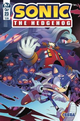 SONIC THE HEDGEHOG #23 CVR A TRAMONTANO