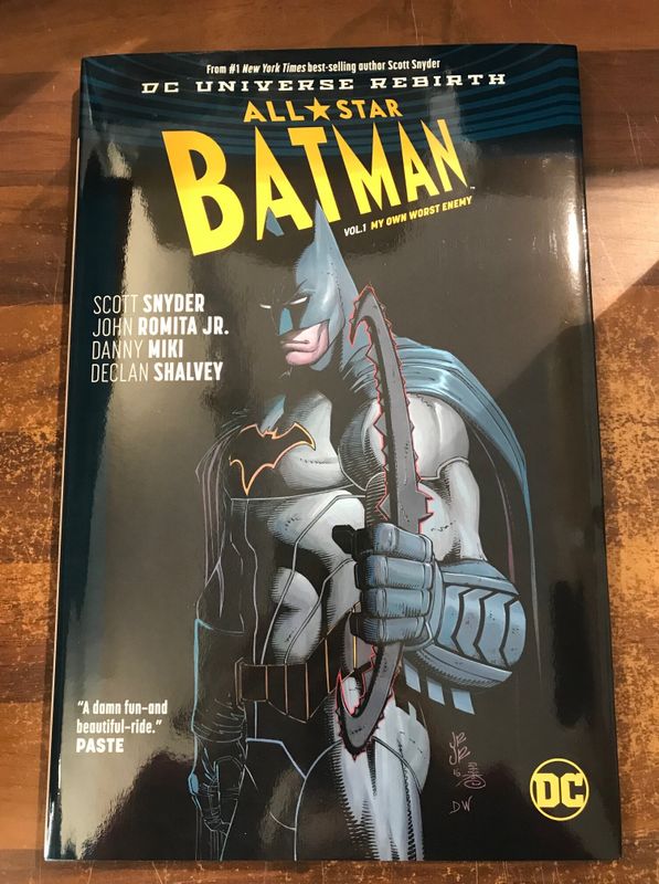 ALL STAR BATMAN HC VOL 01 MY OWN WORST ENEMY (REBIRTH)