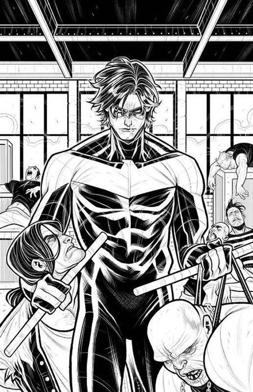 NIGHTWING #134 CVR C ELIZABETH TORQUE CARD STOCK VAR