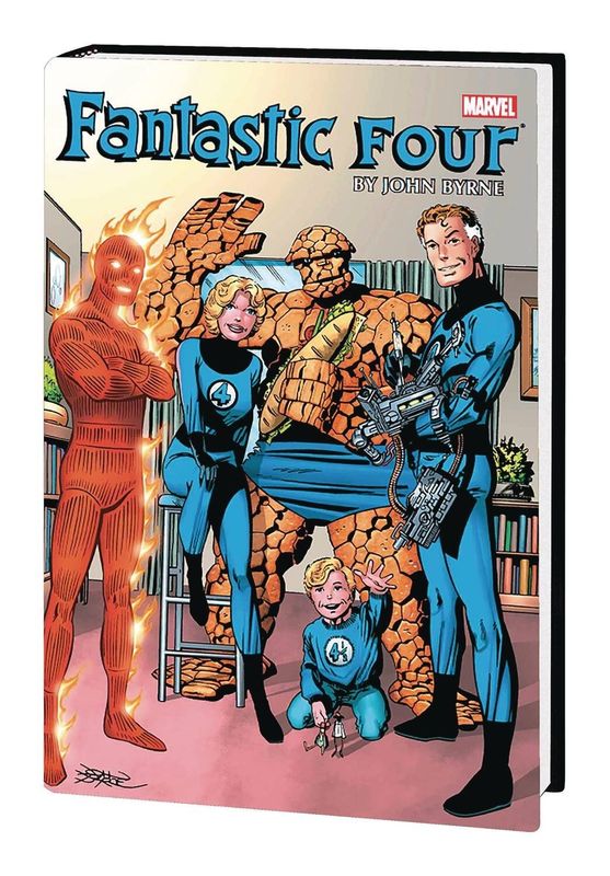 FANTASTIC FOUR BY BYRNE OMNIBUS HC VOL 01 BYRNE PINUP DM VAR