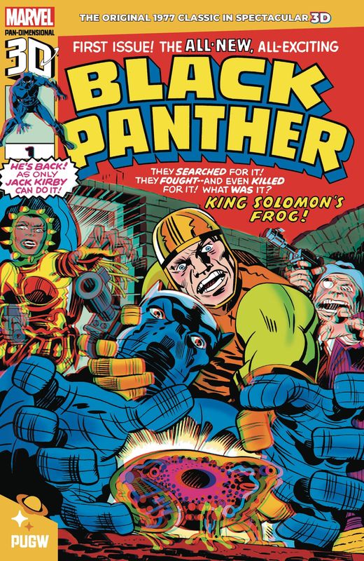 BLACK PANTHER #1 (1977) PAN-DIMENSIONAL 3D EDITION