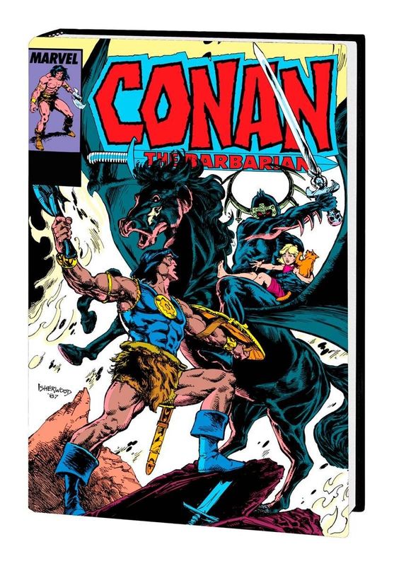 CONAN BARBARIAN ORIG MARVEL YRS OMNIBUS HC VOL 08 DM VAR