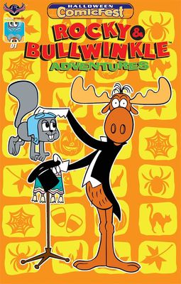 HCF 2018 ROCKY & BULLWINKLE ADV MINI COMIC