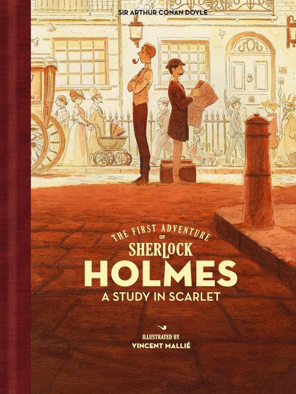 FIRST ADV SHERLOCK HOLMES STUDY IN SCARLET HC