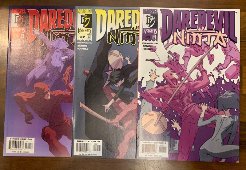 Daredevil Ninja (2000) #1-3 (complete)