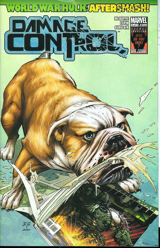 WORLD WAR HULK AFTERSMASH DAMAGE CONTROL #2 (OF 3)