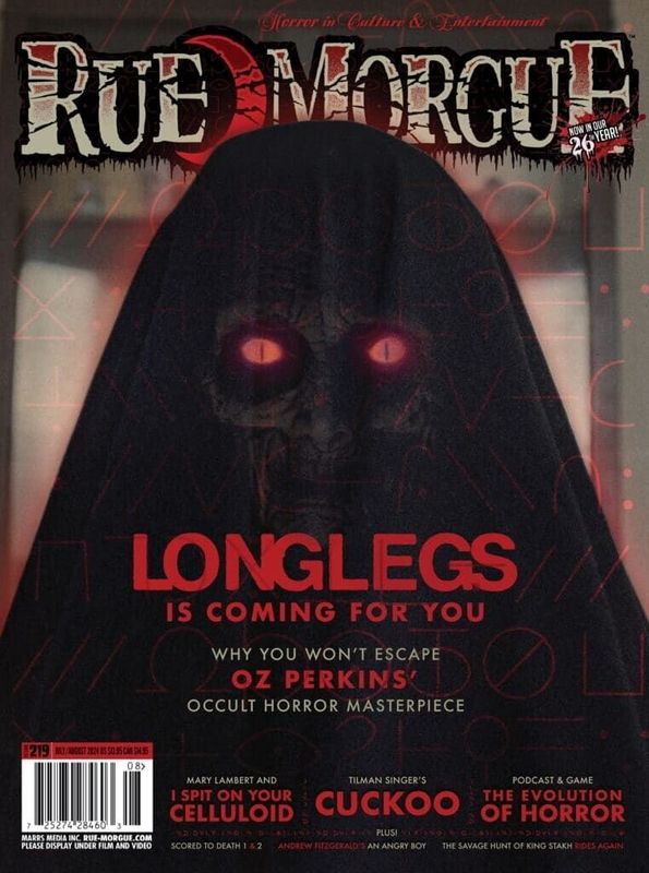 RUE MORGUE MAGAZINE #219