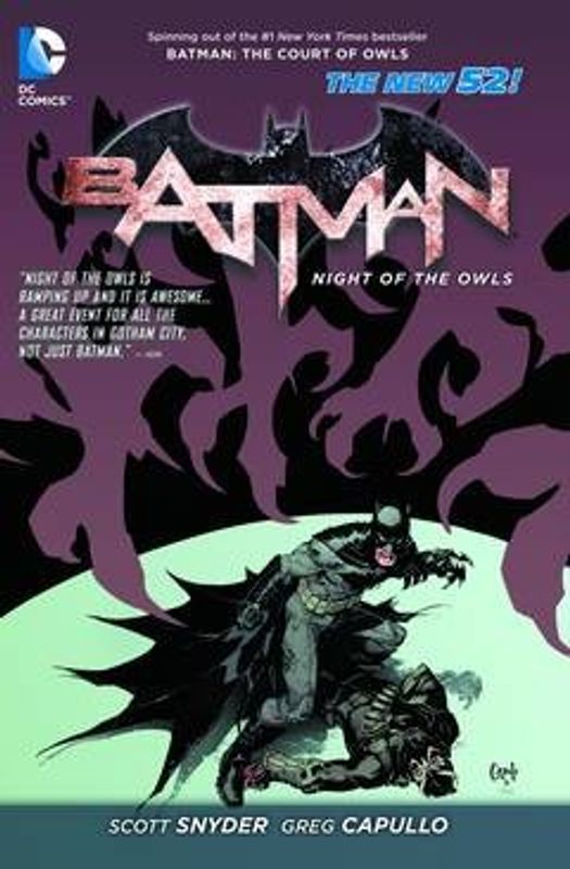 BATMAN NIGHT OF THE OWLS TP (N52)