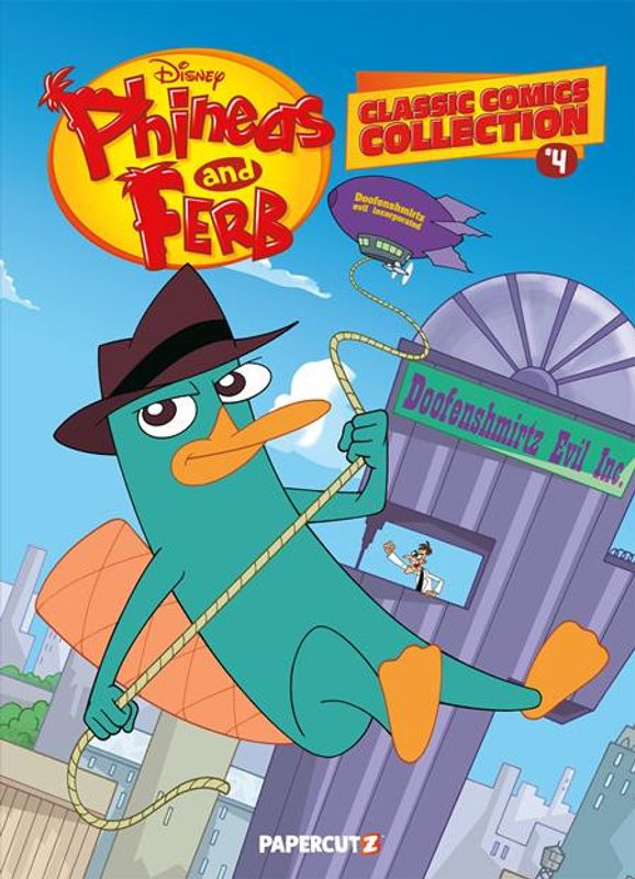 PHINEAS AND FERB CLASSIC COMICS COLLECTION HC VOL 04