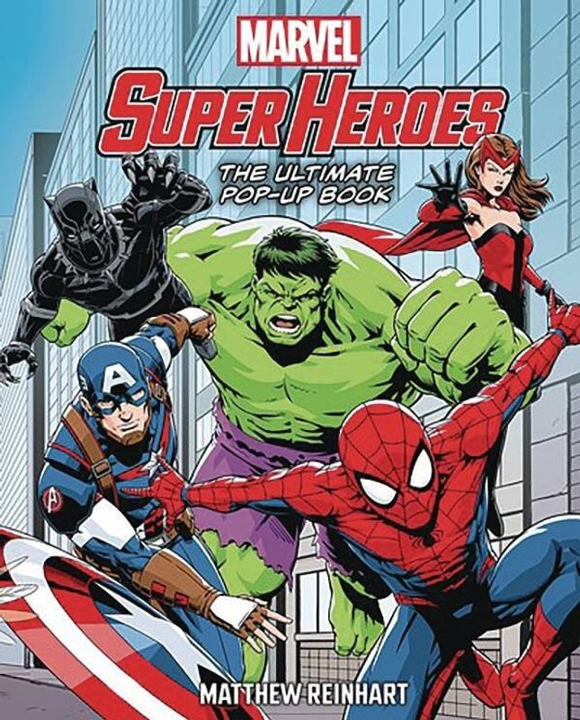 MARVEL SUPER HEROES ULTIMATE POP UP BOOK HC