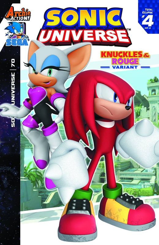 SONIC UNIVERSE #70 SEGA VAR CVR