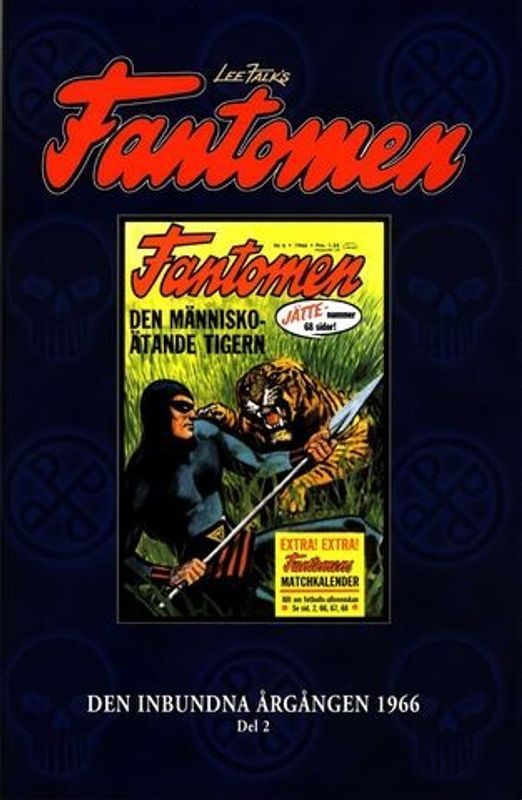 Fantomen - Den inbundna årgången 1966, del 2 av Lee Falk HC