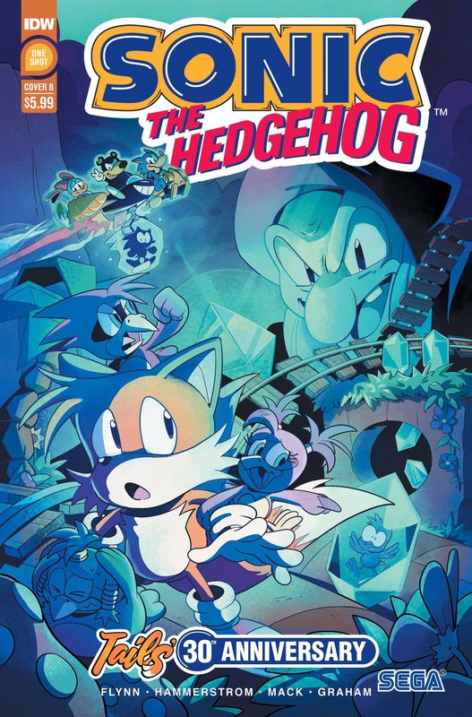 SONIC THE HEDGEHOG TAILS 30TH ANNV CVR B ROTHLISBERGER