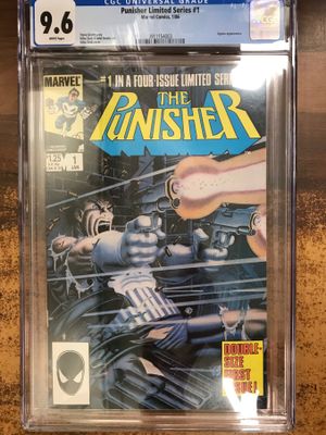 CGC 9,6 PUNISHER LIMITED SERIES #1