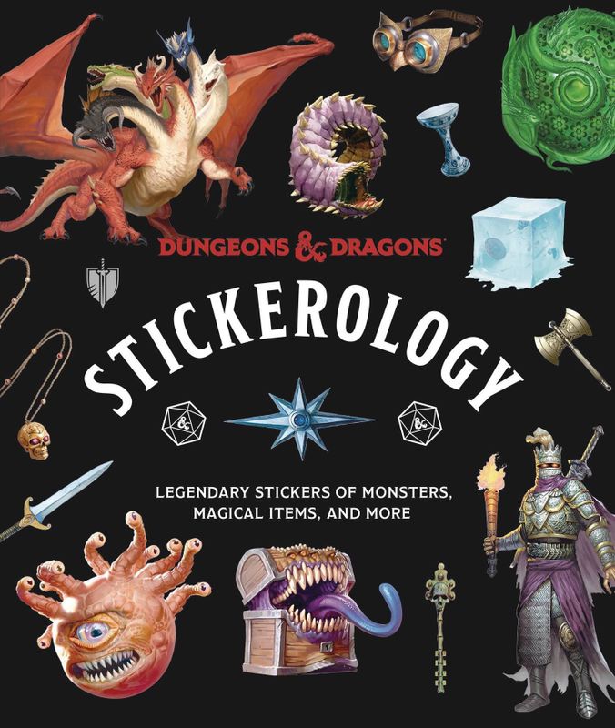 DUNGEONS & DRAGONS STICKEROLOGY SC