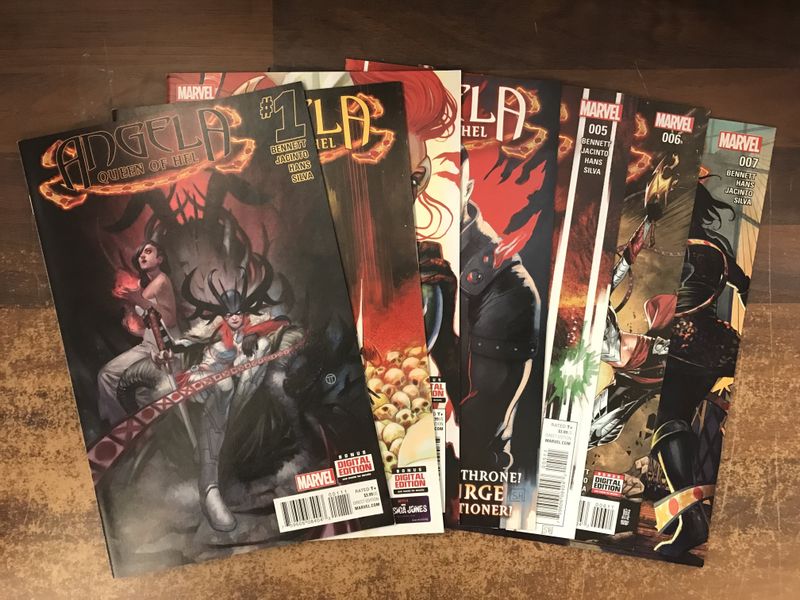 Angela Queen of Hel (2015) #1-7 (complete)