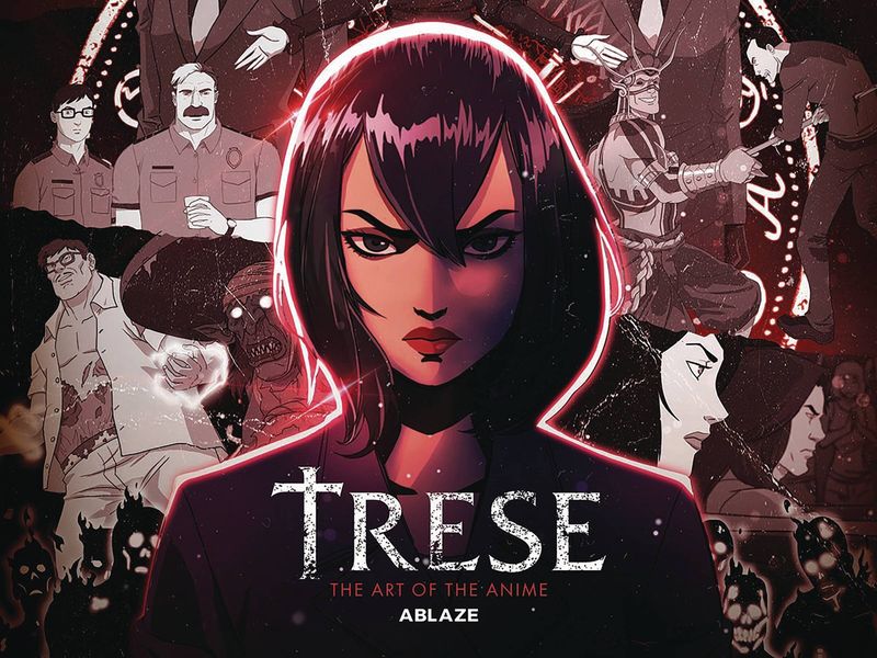 TRESE ART OF THE ANIME HC