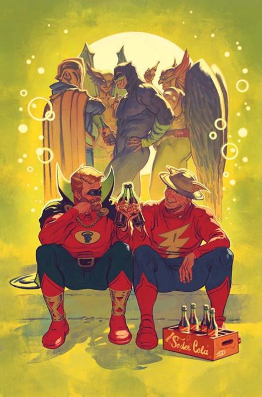 JSA #14 CVR B DAVID TALASKI CARD STOCK VAR