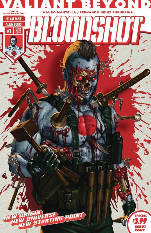 VALIANT BEYOND BLOODSHOT #1 CVR A MIGLIARI