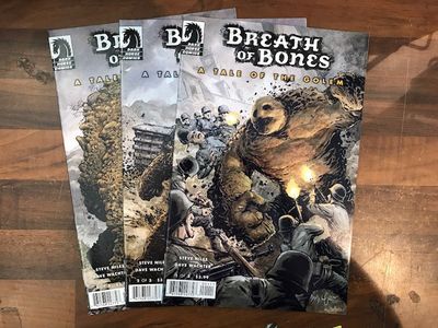 Breath of Bones A Tale of the Golem (2013 Dark Horse) 99sek Complete # 1-3