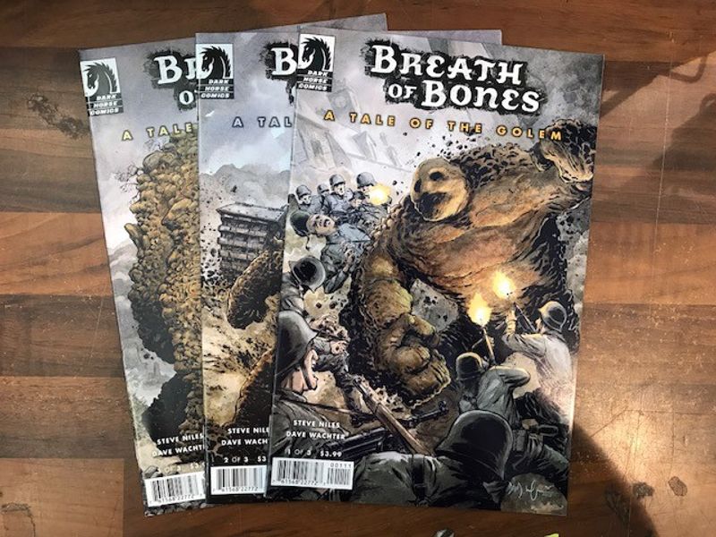 Breath of Bones A Tale of the Golem (2013 Dark Horse) 99sek Complete # 1-3