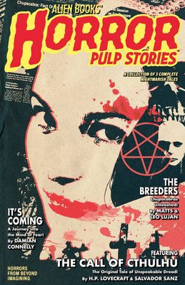 ALIEN BOOKS HORROR PULP STORIES CVR A CONNELLY
