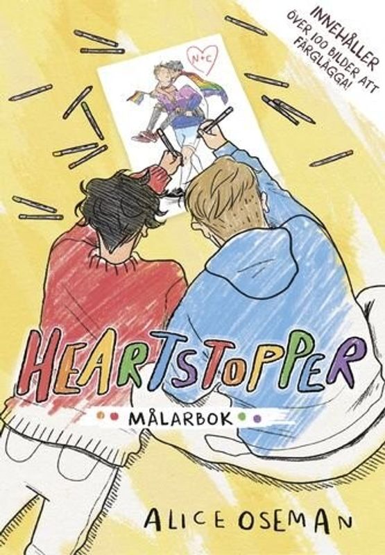 Heartstopper Målarbok SC