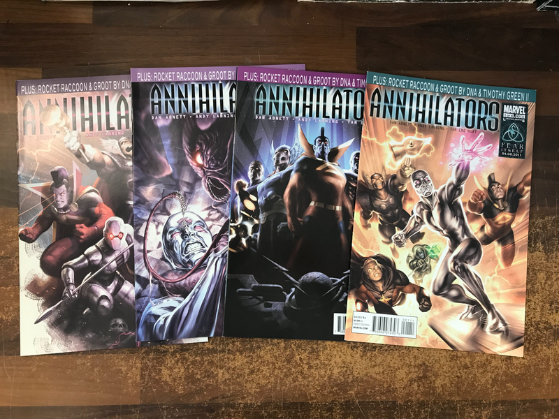 Annihilators (2011 Marvel) #1-4 (complete)