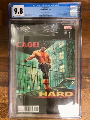 CGC 9,8 CAGE! #1 CVR VAR D'ALFONSO