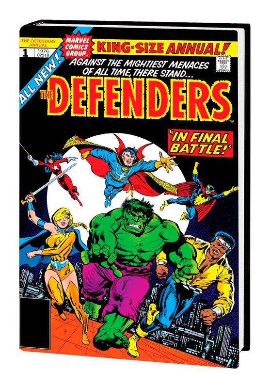 DEFENDERS OMNIBUS HC VOL 02 MILGROM CVR