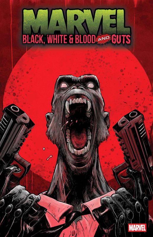 MARVEL: BLACK, WHITE , BLOOD AND GUTS #3 ADAM POLLINA VARIANT