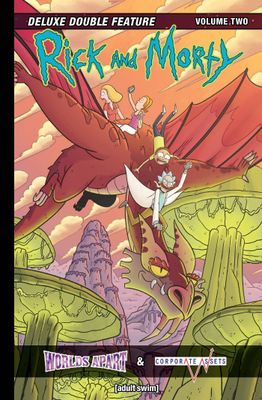 RICK & MORTY DLX DOUBLE FEATURE HC VOL 02