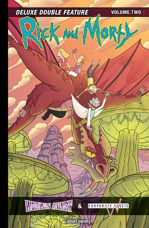 RICK & MORTY DLX DOUBLE FEATURE HC VOL 02