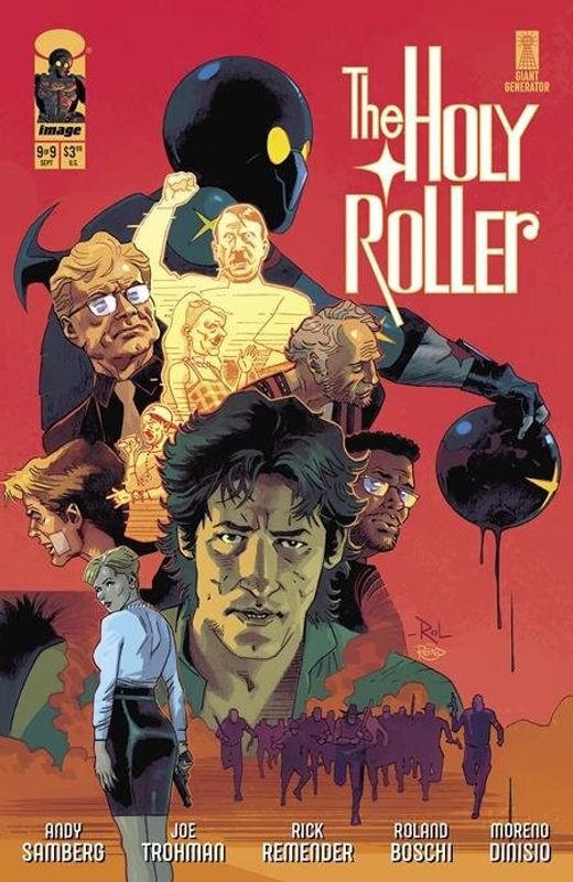 HOLY ROLLER #9 (OF 9) CVR A ROLAND BOSCHI & MORENO DINISIO