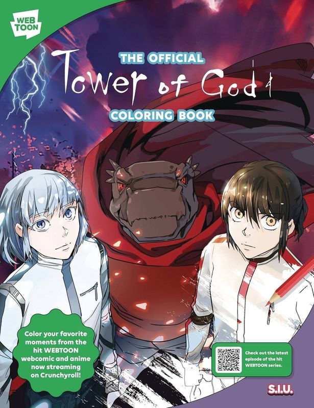 OFFICIAL TOWER OF GOD COLORING BOOK SC