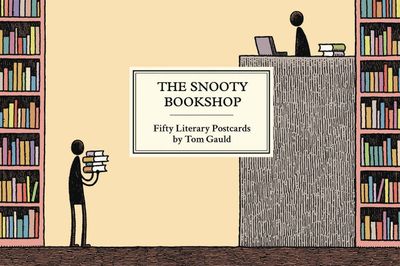SNOOTY BOOKSHOP POSTCARD SET NEW PTG