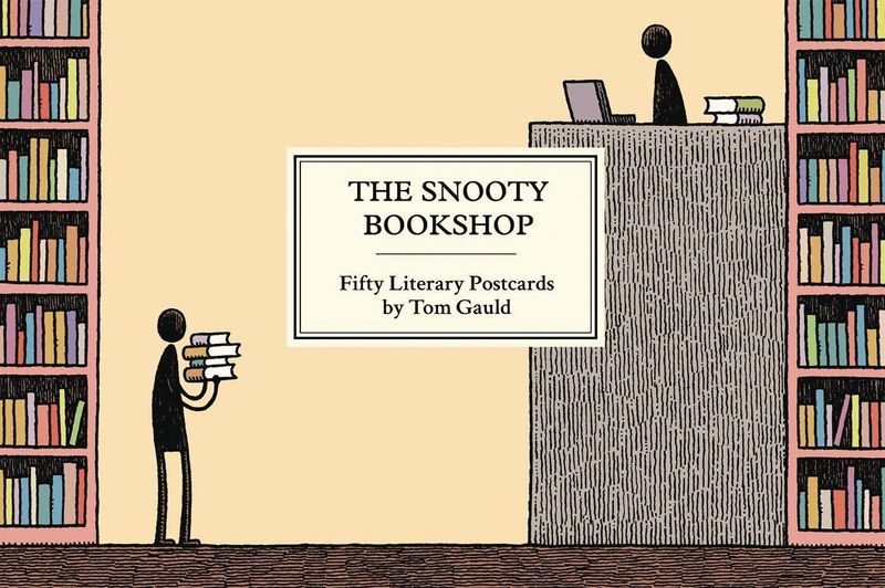 SNOOTY BOOKSHOP POSTCARD SET NEW PTG
