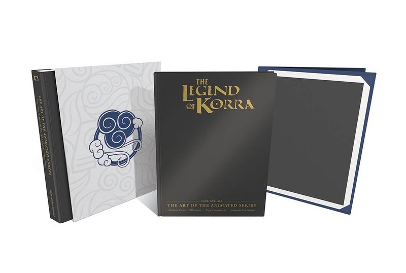 LEGEND KORRA ART ANIMATED HC BOOK 01 AIR HC DLX 2ND ED