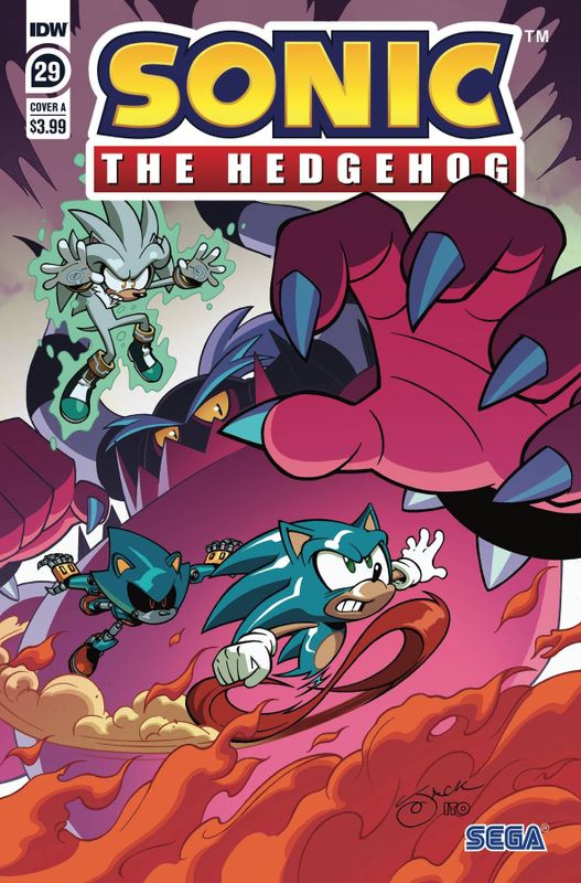 SONIC THE HEDGEHOG #29 CVR A LAWRENCE