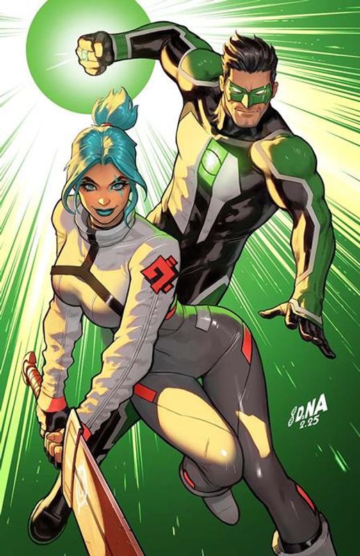 GREEN LANTERN #36 CVR B DAVID NAKAYAMA CARD STOCK VAR