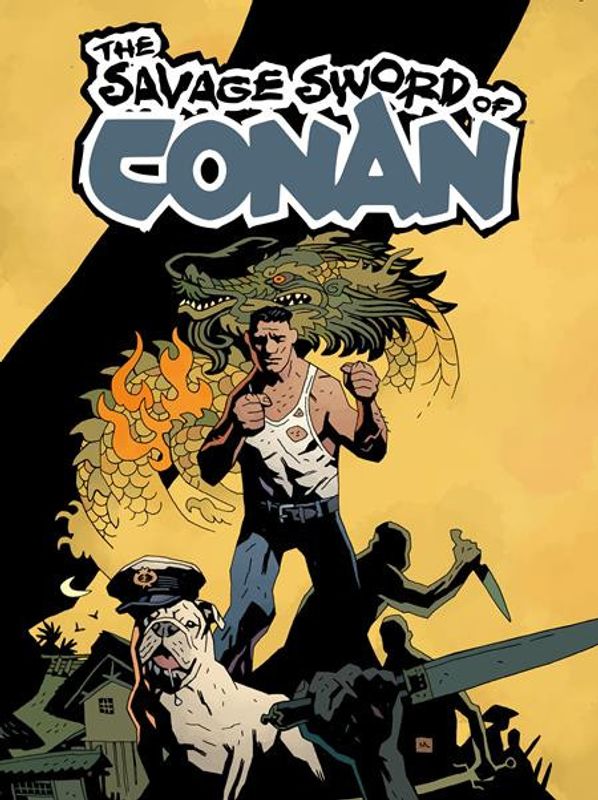 SAVAGE SWORD OF CONAN TP VOL 04 DIRECT MARKET EDITION MIKE MIGNOLA CVR 